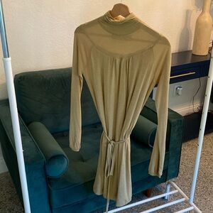 Zara tan dress